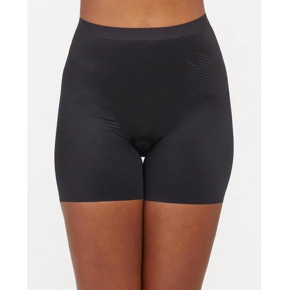 NEW SPANX thinstincts 2.0 girl shorts in very black - Picture 1 of 3